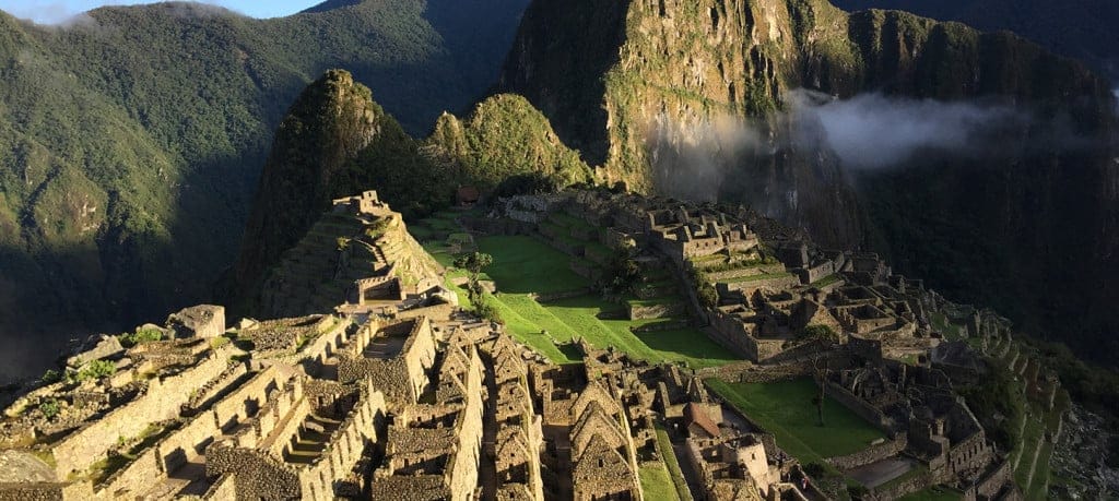 machu picchu with treehouse lodge