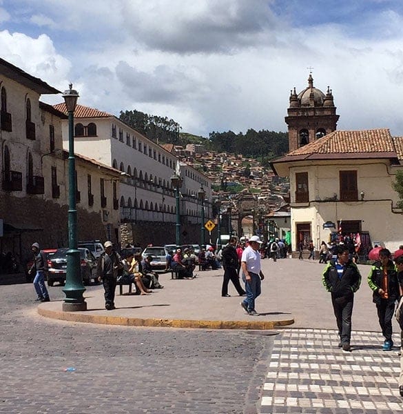 plaza de armas de cusco