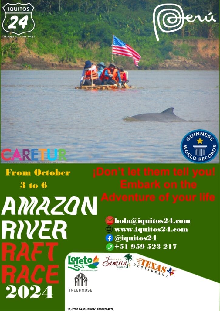 amazon river raft race